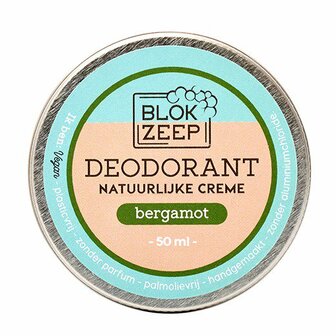 Deodorant Cr&egrave;me &ndash; Bergamot