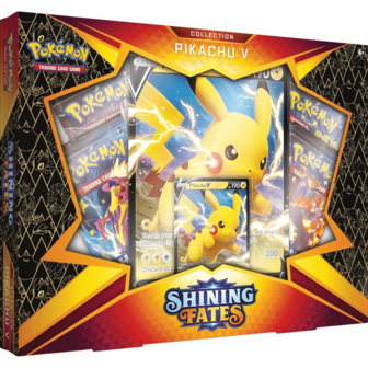 Pokemon Shining Fates Pikachu V Box