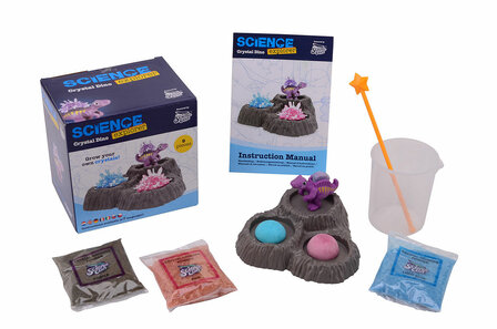 Science Explorer dinosaurus kristal set in doos