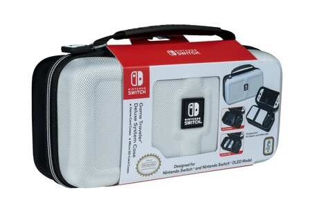 Bigben Official Traveler System Case - White (Nintendo Switch/Nintendo Switch Oled)