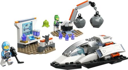 LEGO City Space Ruimteschip en ontdekking van astero&iuml;de