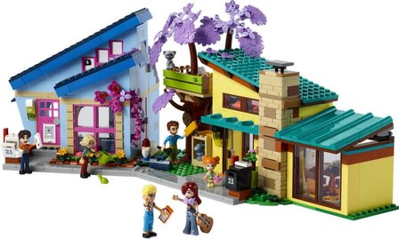 LEGO Friends Olly en Paisley&#039;s huizen