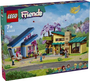 LEGO Friends Olly en Paisley&#039;s huizen