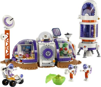 LEGO Friends Ruimtebasis op Mars en raket