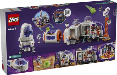 LEGO Friends Ruimtebasis op Mars en raket