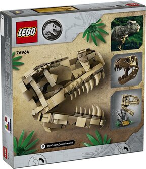 LEGO Jurassic Dinosaurusfossielen: T. rex schedel 48