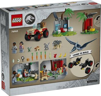 LEGO Jurassic Reddingscentrum voor babydinosaurussen