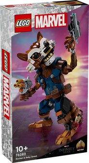 LEGO Super Heroes Rocket en Baby Groot