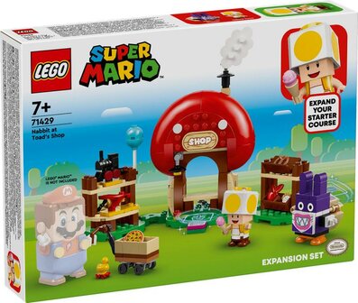 LEGO Super Mario Uitbreidingsset: Nabbit bij Toads winkeltje