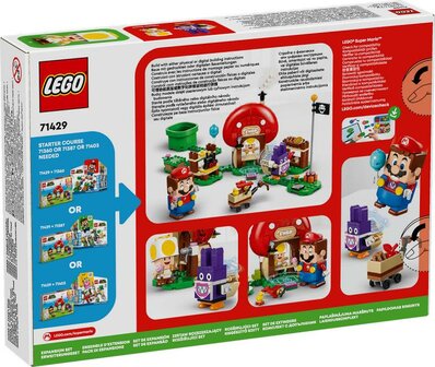 LEGO Super Mario Uitbreidingsset: Nabbit bij Toads winkeltje