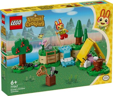 Lego Animal Crossing Kamperen met Bunnie