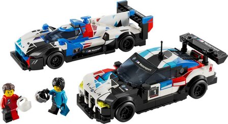 LEGO Speed Champions BMW M4 GT3 &amp; BMW M Hybrid V8 racewagens