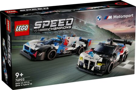 LEGO Speed Champions BMW M4 GT3 &amp; BMW M Hybrid V8 racewagens