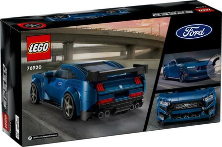 LEGO Speed Champions Ford Mustang Dark Horse sportwagen