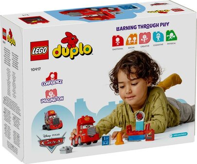 LEGO DUPLO Disney Mack bij de race