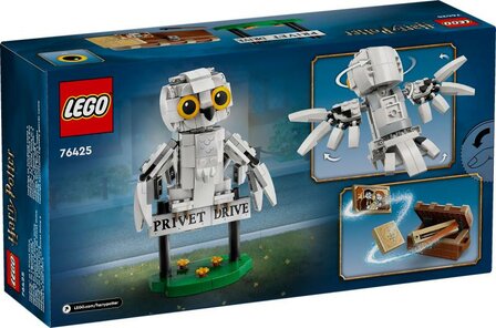 LEGO Harry Potter Hedwig bij Ligusterlaan 4