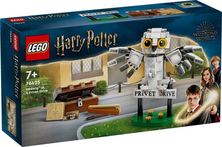 LEGO Harry Potter Hedwig bij Ligusterlaan 4