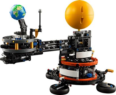 LEGO Technic De aarde en de maan in beweging