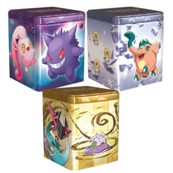 Pokemon Stacking Tin 2024 *Set van 3*