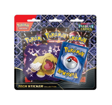 Pokemon Paldean Fates Tech Sticker Collection &ndash; Shiny Greavard