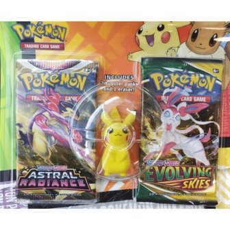 Pokemon Back to School Eraser Blister &ndash; Pikachu