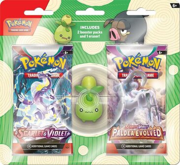 Pokemon Back to School Eraser Blister &ndash; Smoliv