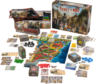 Ticket to Ride Legacy Legends of the West