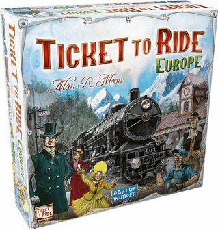 Ticket to Ride Europe (Engelstalig)