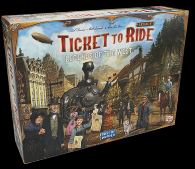 Ticket to Ride Legacy Legendes uit het Westen