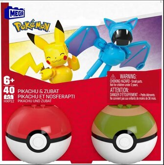 Pok&eacute;mon - Pok&eacute; Ball Collection - Pikachu &amp; Zubat