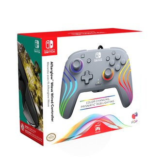 Afterglow WAVE Wired Controller - Grey (Nintendo Switch/OLED)