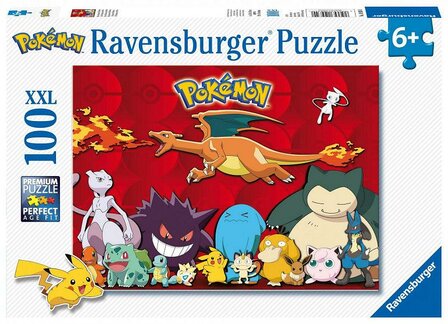 Puzzel 100 stukjes XXL Mijn liefste Pokemon