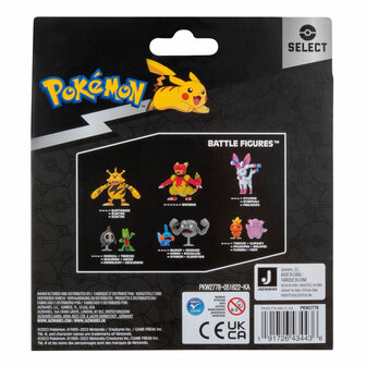 Pokemon Evolution Multipack Speelfiguren - Pichu, Pikachu &amp; Raichu