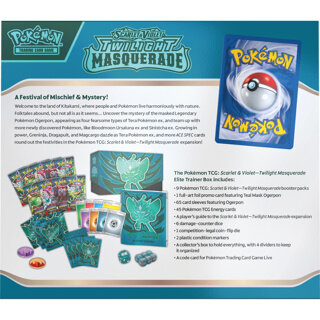 Pok&eacute;mon TCG SV06 Twilight Masquerade Elite Trainer Box