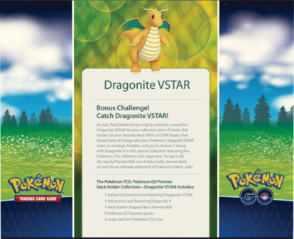 Pok&eacute;mon TCG: Pok&eacute;mon Go Raid Collection Dragonite V Star