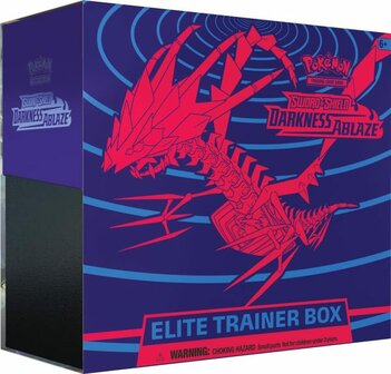 Pok&eacute;mon Sword &amp; Shield Darkness Ablaze Elite Trainer Box