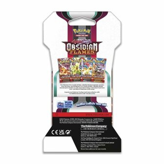 Pok&eacute;mon Scarlet &amp; Violet Obsidian Flames Sleeved Booster