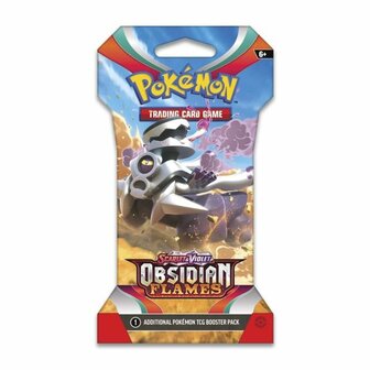 Pok&eacute;mon Scarlet &amp; Violet Obsidian Flames Sleeved Booster