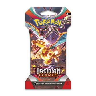 Pok&eacute;mon Scarlet &amp; Violet Obsidian Flames Sleeved Booster