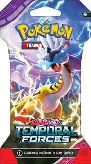 Pok&eacute;mon Scarlet &amp; Violet Temporal Forces Sleeved Booster