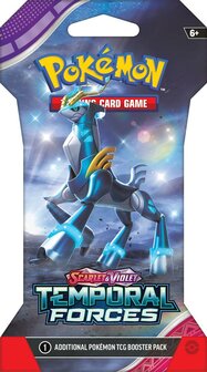 Pok&eacute;mon Scarlet &amp; Violet Temporal Forces Sleeved Booster