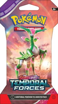 Pok&eacute;mon Scarlet &amp; Violet Temporal Forces Sleeved Booster