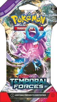 Pok&eacute;mon Scarlet &amp; Violet Temporal Forces Sleeved Booster