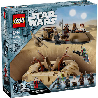 LEGO Star Wars Desert Skiff en Sarlacc-kuil