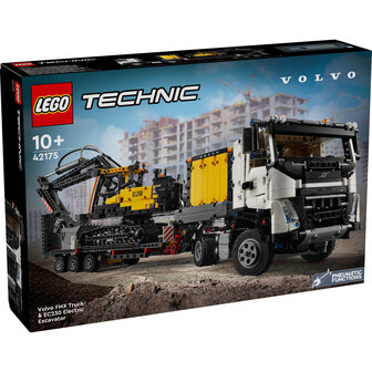 LEGO Technic Volvo FMX Truck &amp; EC230 Elektrische Graafmachine