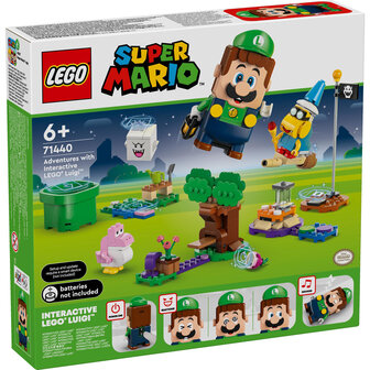 LEGO Super Mario Avonturen met interactieve LEGO Luigi