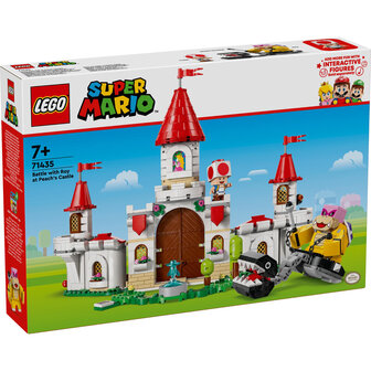 LEGO Super Mario Gevecht met Roy bij Peach&#039; kasteel