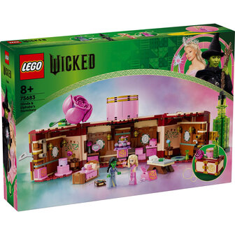 LEGO Wicked Glinda en Elphaba&#039;s slaapzaal