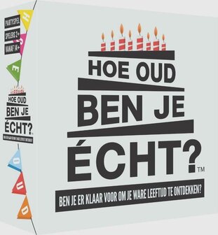 Hoe oud ben je &eacute;cht?