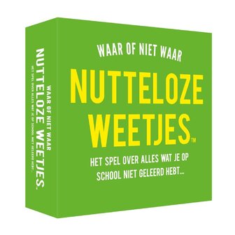 Nutteloze Weetjes WAAR OF NIET WAAR